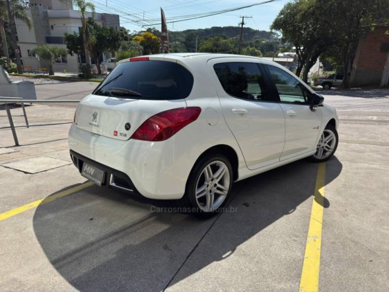PEUGEOT - 308 - 2014/2015 - Branca - R$ 53.900,00