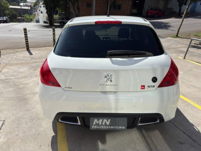 PEUGEOT - 308 - 2014/2015 - Branca - R$ 53.900,00