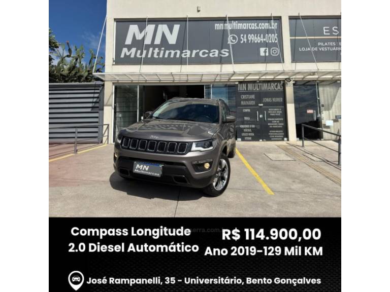 JEEP - COMPASS - 2019/2019 - Cinza - R$ 114.900,00