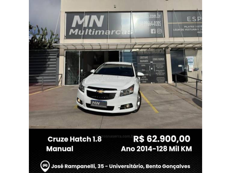 CHEVROLET - CRUZE - 2014/2014 - Branca - R$ 62.900,00